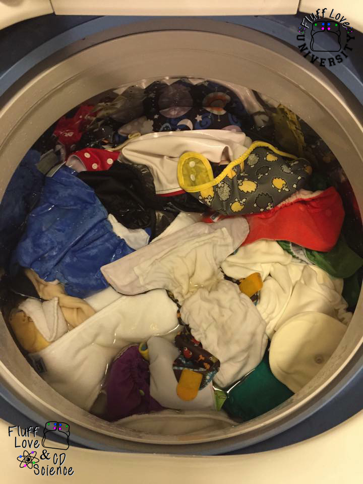 Cloth diaper on sale washing machine